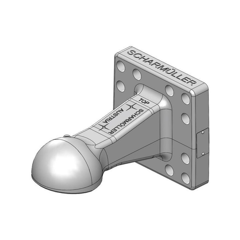 Zaczep kulowy K80® 160x160 6t ISO 24347