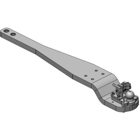 Płyta nośna zaczepu K80® JD 8R 8270R-8400R kat. 4 wygięta