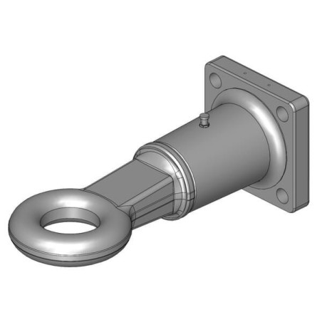 006656300A02 Zaczep oczkowy obrotowy 76mm