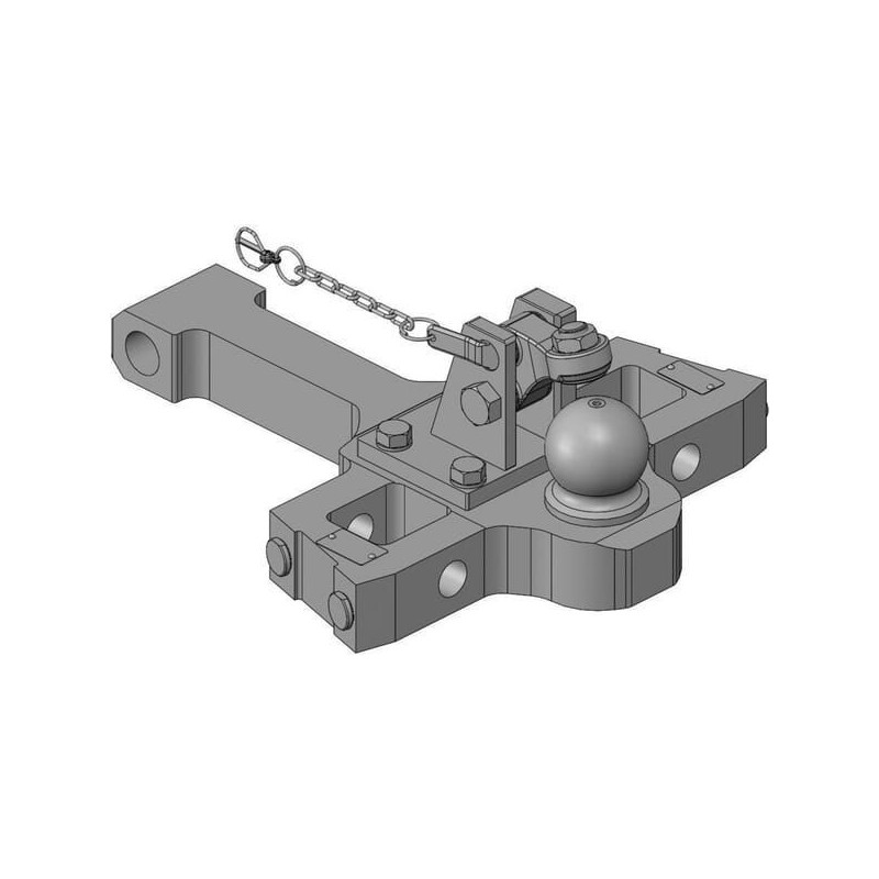 Płyta nośna zaczepu K80® MF Dyna-6 7719-7726