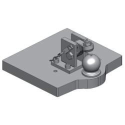 009609070A01 Płyta nośna zaczepu, K80 305 mm