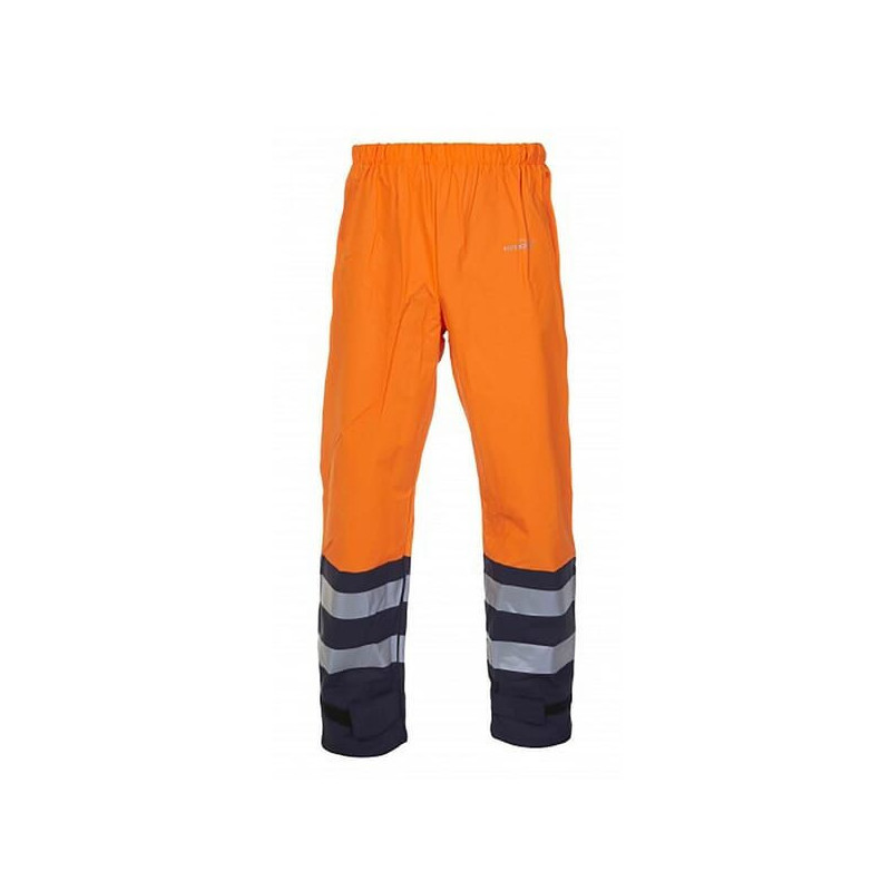 Spodnie przeciwdeszczowe wodoodporne roz. L, Hi-Vis, pomarańczowy Hydrosoft Hydrowear