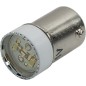 Żarówka LED BA9S, 12V zielona