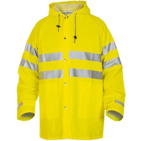 015757FYXL Kurtka przeciwdeszczowa Hi-vis, żółty, rozmiar XL