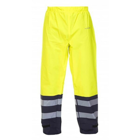 Spodnie przeciwdeszczowe wodoodporne roz. S, Hi-Vis, żółty Hydrosoft Hydrowear