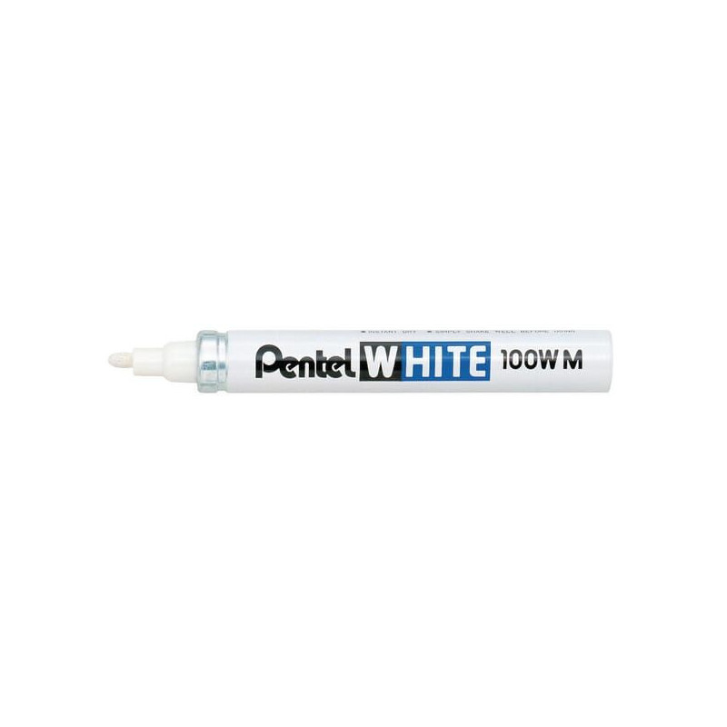 Marker 100WM Pentel, biały