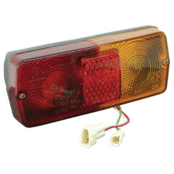 02357000 Lampa tylna zespolona 184x76mm, lewa Cobo