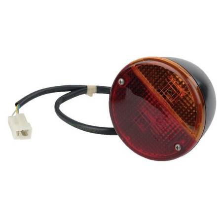 02971000 Lampa tylna zespolona, okrągła, Ø 115 mm z wtyczką AMP