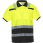 Koszulka polo Thorne z krótkim rękawem Trendy Hi-Vis żółto/czarna, rozmiar XL