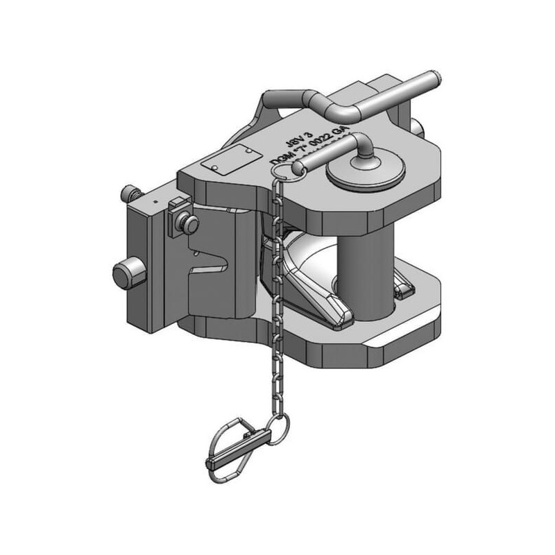 Zaczep oczkowy W330 S32 kat. D3 (Ø 50 mm) Spielbegrenzer DFS