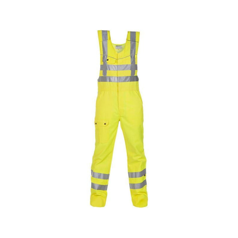 Ogrodniczki, roz. S EU: 48 Hi-Vis, żółty, Beaverline Hydrowear