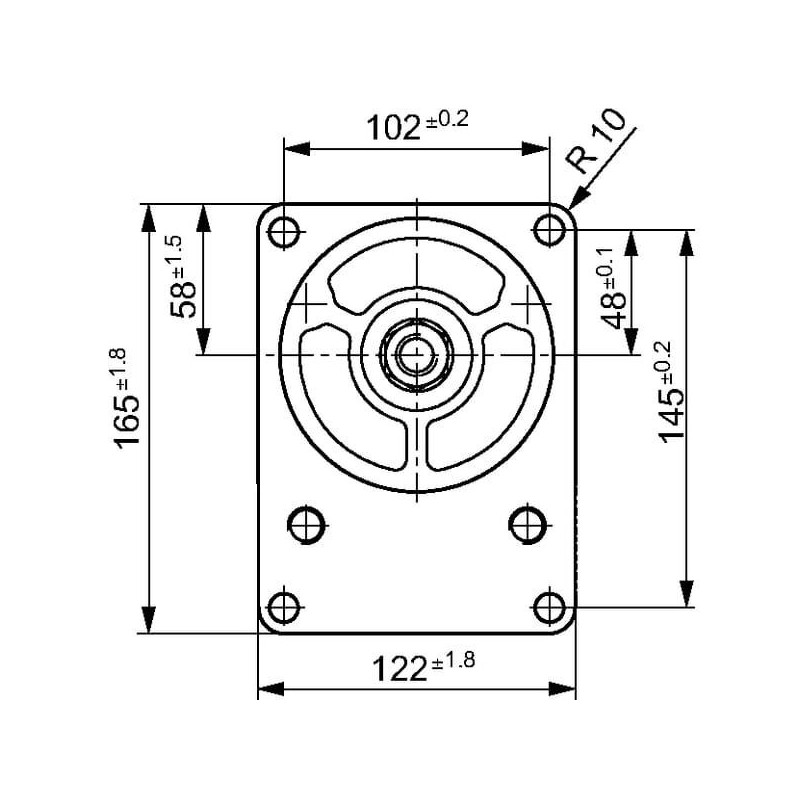 Pompa zębata AZPG-22-032LCB20MB Bosch Rexroth