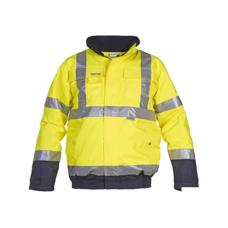 Kurtka pilotka Hi-vis, żółty-niebieski, rozmiar M, Tenderline, Hydrowear