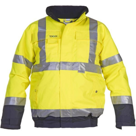 Kurtka pilotka Hi-vis, żółty-niebieski, rozmiar M, Tenderline, Hydrowear