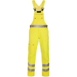 Ogrodniczki, roz. 3XL EU: 62 Hi-Vis, żółty, Beaverline Hydrowear