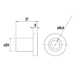 Tulejka L37 x 24