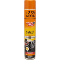 Preparat do mycia kokpitu błyszczący Moje Auto, cytrynowy 600 ml