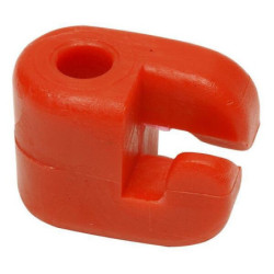 Insulator red to 10 mm 100 pcs