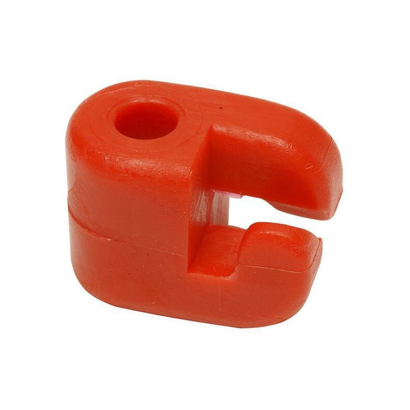 Insulator red to 10 mm 100 pcs