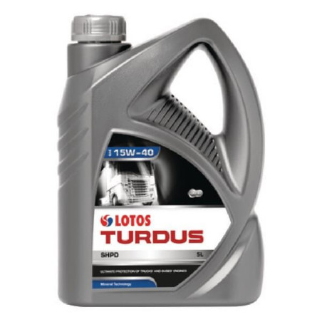 Olej Turdus SHPD 15W/40, 5 l