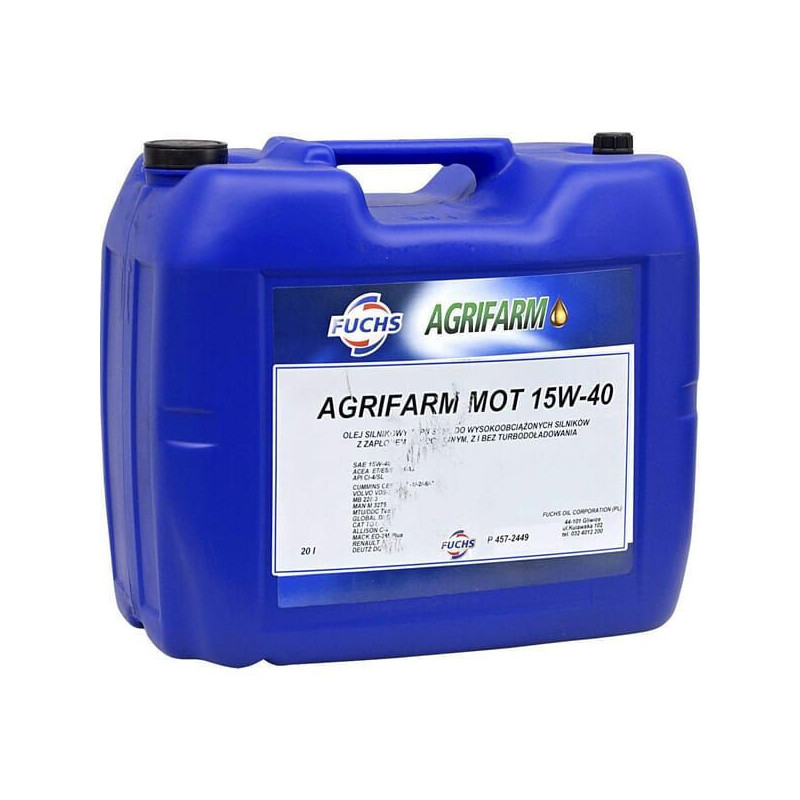 Olej Agrifarm MOT 15W40, 20 l