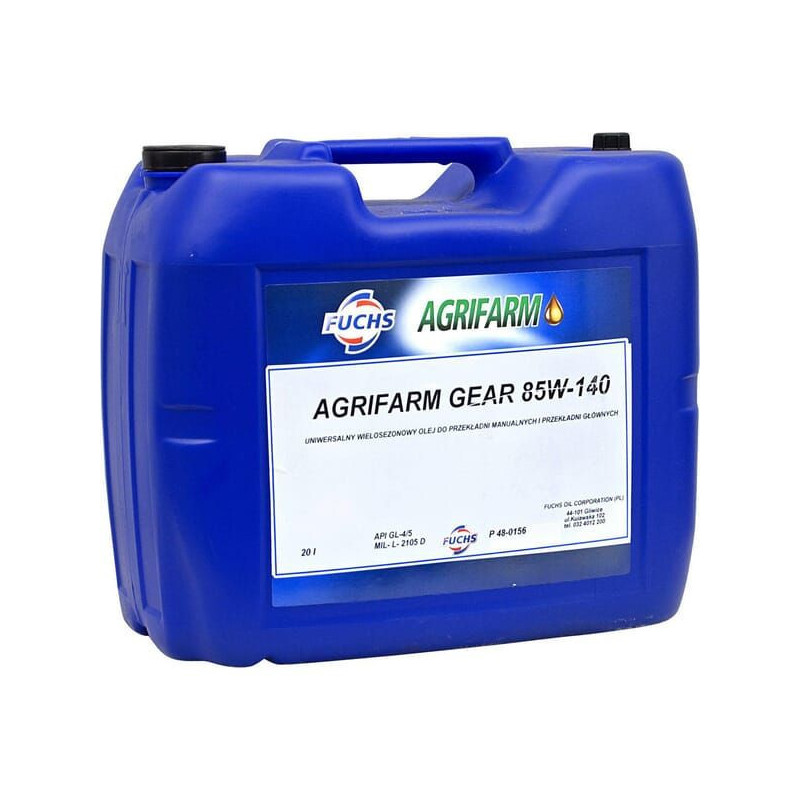 Olej Agrifarm Gear 85W140, 20 l