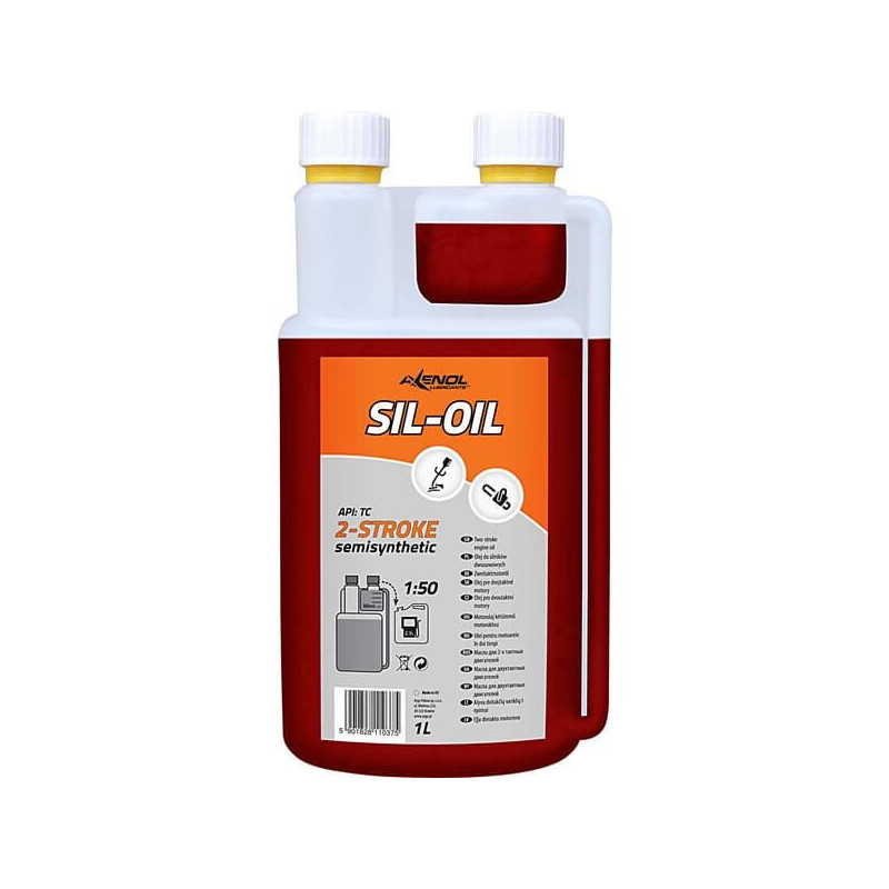 Olej do 2-suwów Sil-oil Axenol, czerwony 1 l