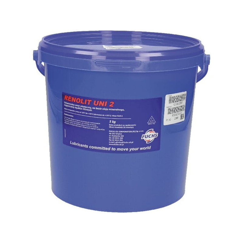 Smar Renolit Uni 2 Fuchs, 5 kg