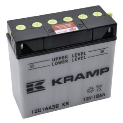 Akumulator 12V 18Ah 275A z elektrolitem Kramp