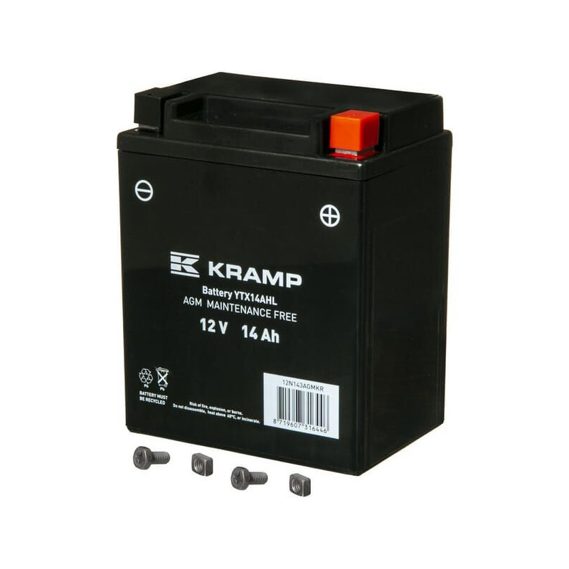 Akumulator 12V 14Ah 200A AGM Kramp