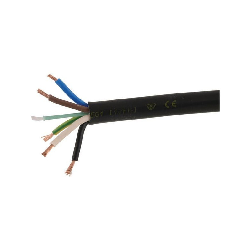 Przewód elektryczny YLY-S 5 x 1.0 mm²