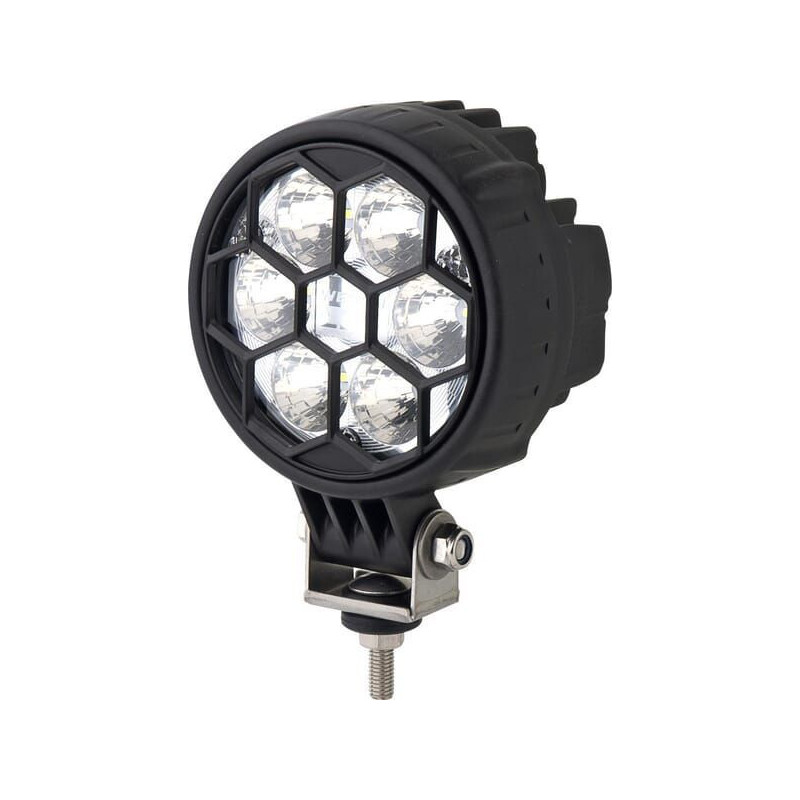 Lampa robocza LED, okrągła, 2500 lm 12/24V światło skupione Wesem