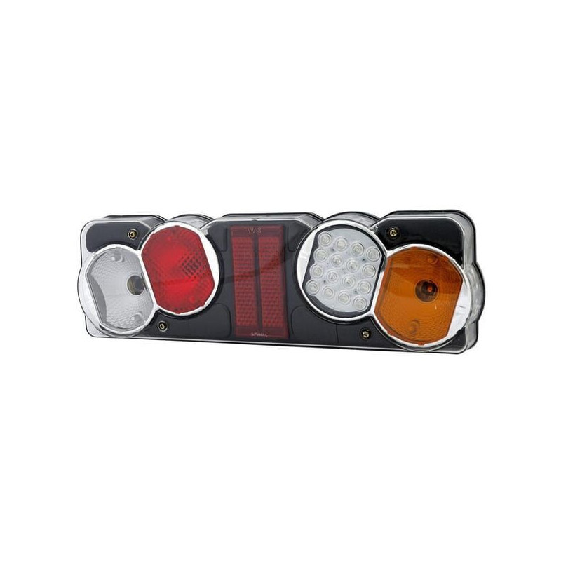 Lampa zespolona, tylna LED, 259, lewa 24 V