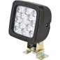 Lampa robocza LED, kwadratowa, 1750 lm 12/35V przezroczysta 12 LED Waś