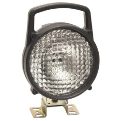 Lampa robocza, okrągła, 12/24V przezroczysta przykręcana Wesem