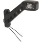 Lampa obrysowa LED, lewa 12/24V czerwona/przezroczysta, przykręcana Waś