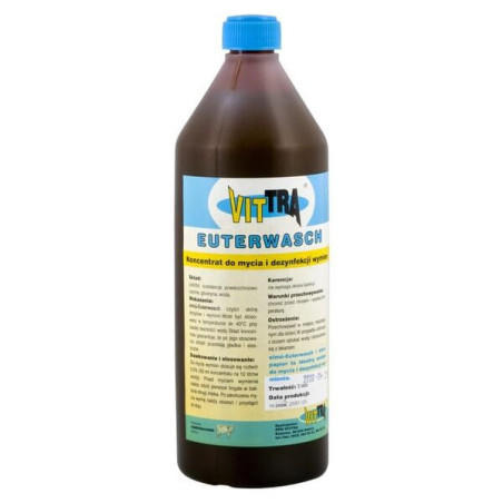 Preparat do przedudojowej higieny wymion Euterwash, 1 l