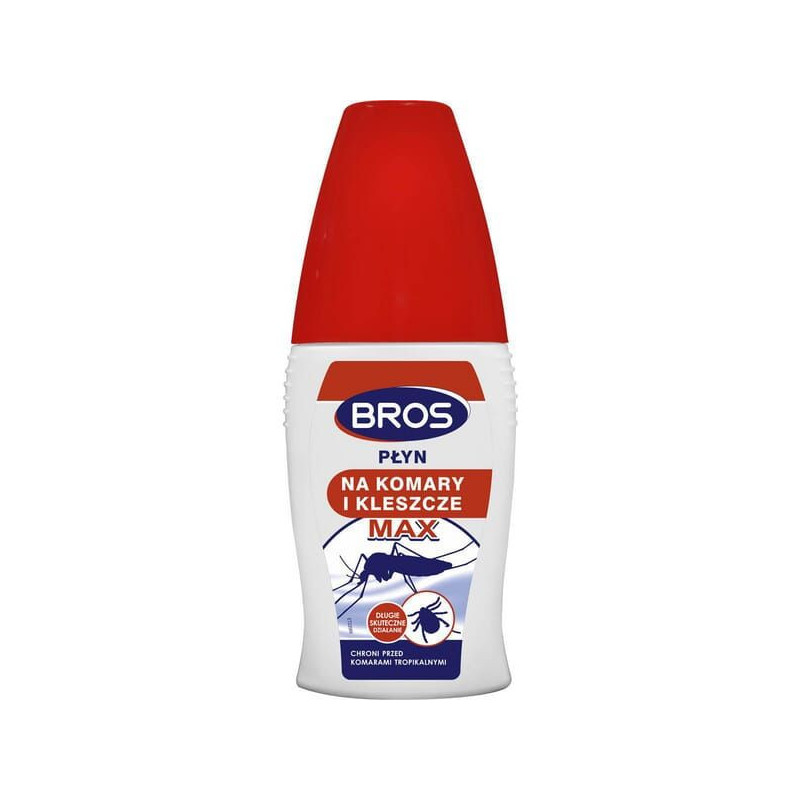 Płyn na komary i kleszcze Max, Bros, 50ml