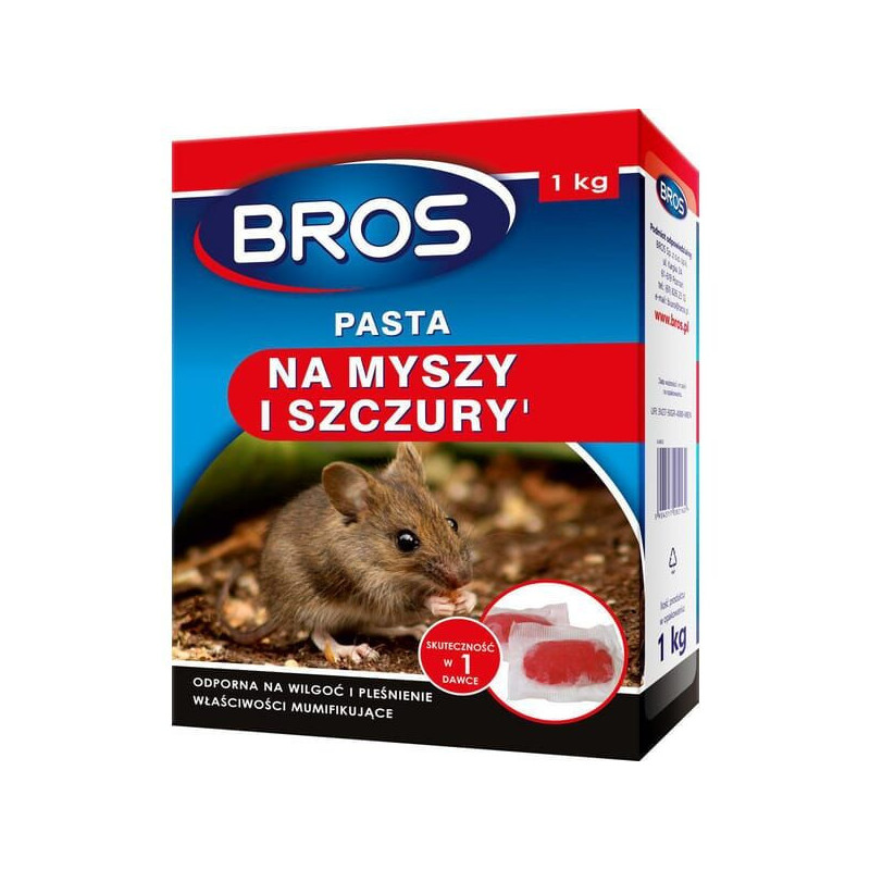 Pasta na myszy i szczury 1 kg