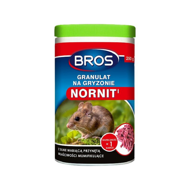 Nornit granulat na gryzonie, 1kg