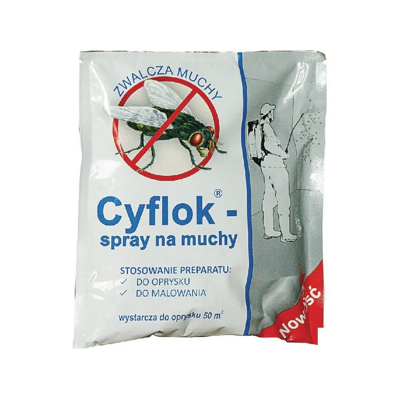 Cyflok spray na muchy 150g