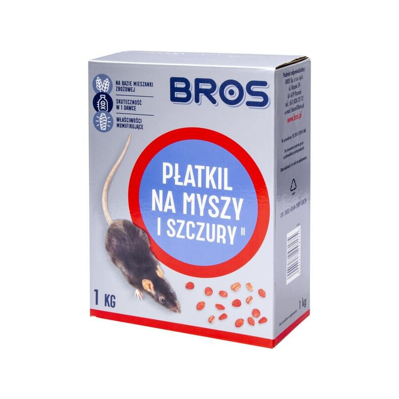 Płatkil - płatki na myszy i szczury 1kg