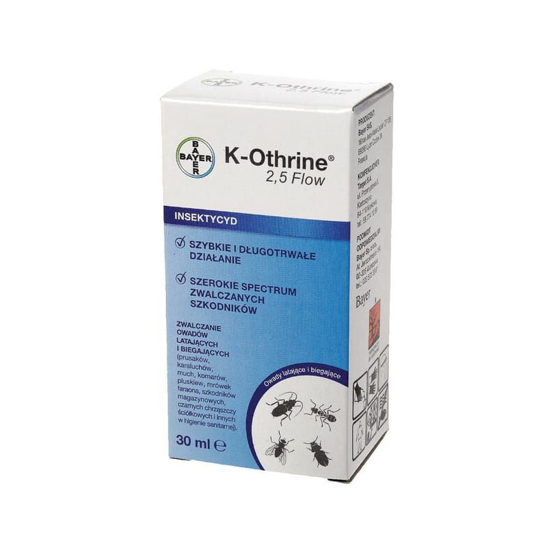 Preparat owadobójczy K-Othrine 2.5 Flow, 30 ml