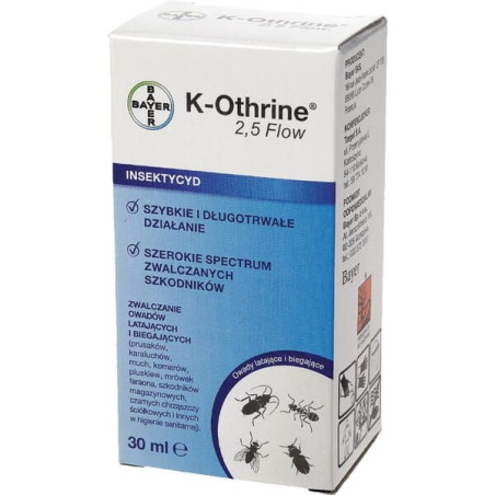 Preparat owadobójczy K-Othrine 2.5 Flow, 30 ml