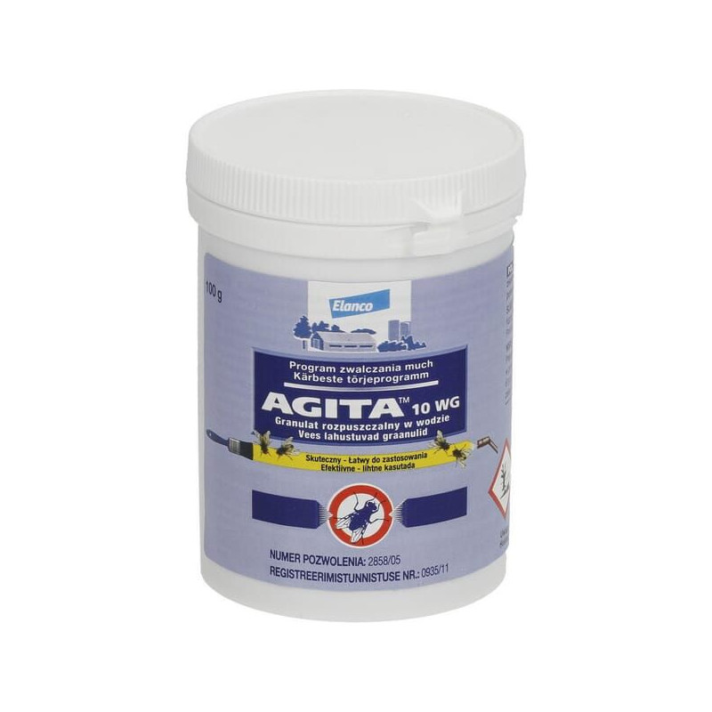 Preparat owadobójczy Agita 10 WG, 100 g