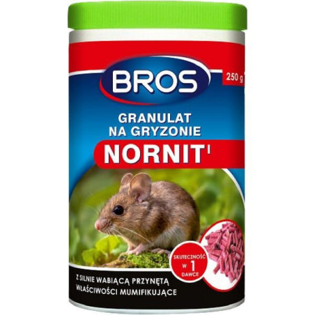 Nornit granulat na gryzonie, 140g