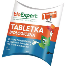 bioExpert musujące Tabletki do szamb i oczyszczalni 1 szt.