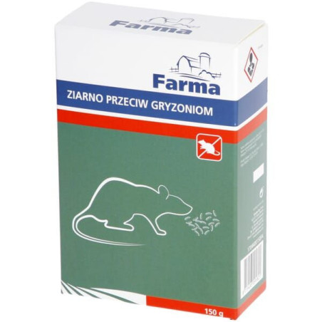 Ziarno na myszy i szczury 150 g Farma