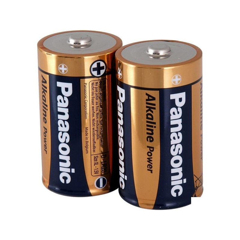 Bateria Alkaline Power Panasonic, D, LR20APB