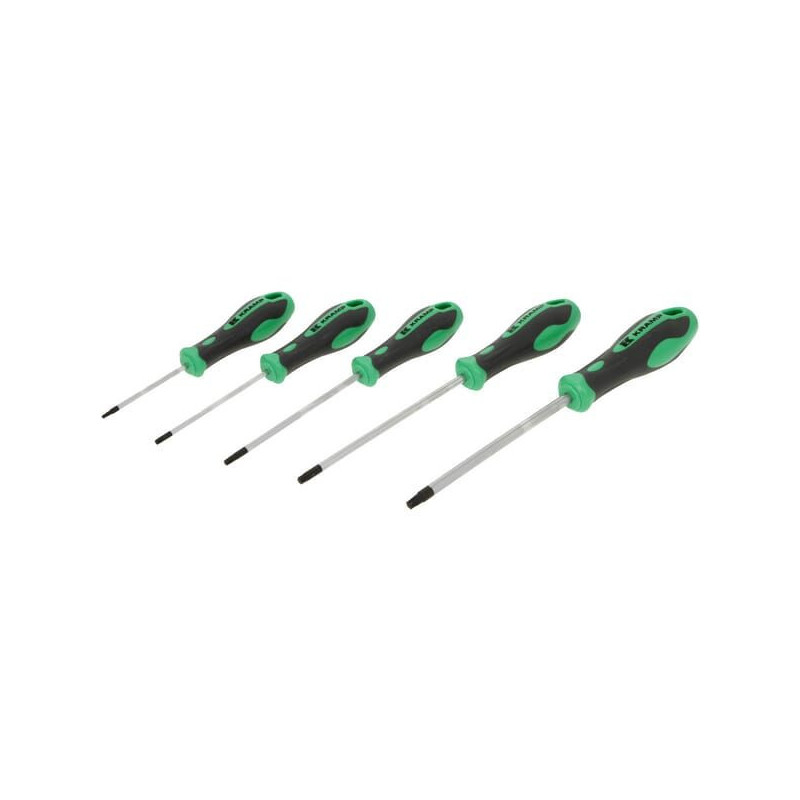 Zestaw wkrętaków Torx 5-częściowy